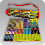 10 Ball Roman Candle In Carry Bag 6/24