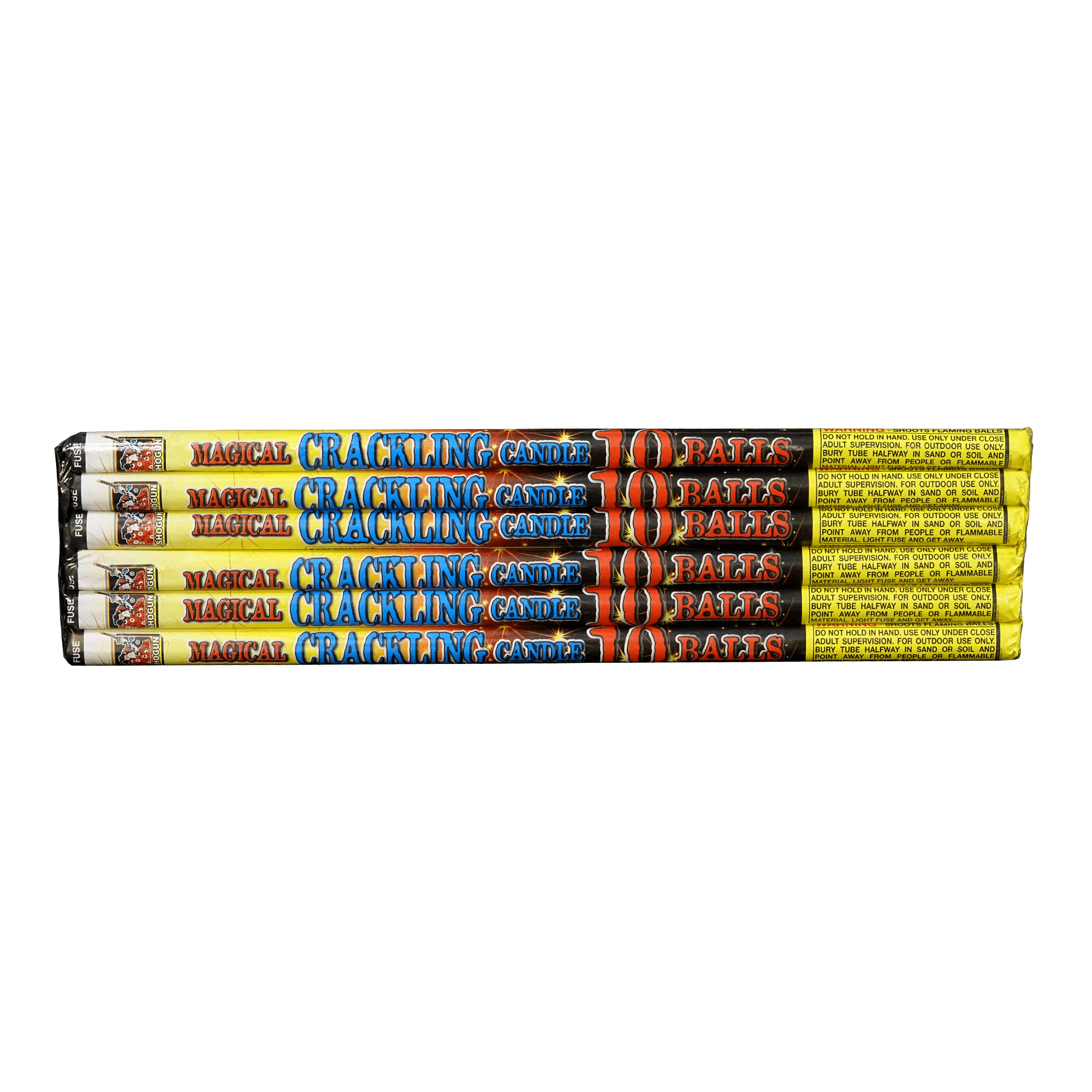 10 BALL MAGICAL CRACKLING CANDLE 24/6